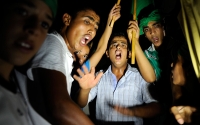 Protestors gather in Tripoli
