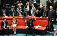 Traders and clerks at the London Metal Exchange