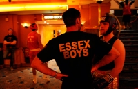 Men waiting to box